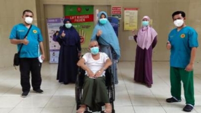 Seorang Pria Berusia 62 Tahun Menjadi Orang Pertama Pasien di Maros yang Sembuh dari Virus Corona