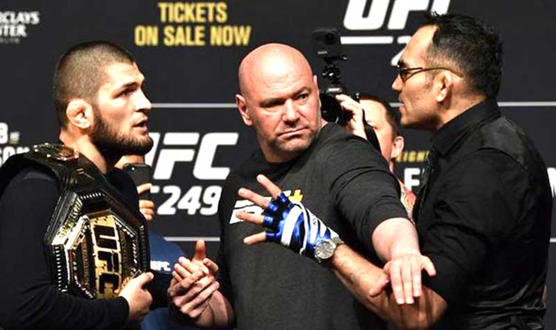 Mundur dari Pertarugan UFC 249 Karenan Virus Corona, Ferguson Desak Gelar UFC Khabib Dicopot