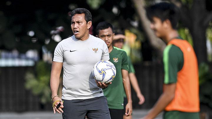 Begini Cara Pelatih Timnas Indonesia U-16 Agar Anak Asuhnya Bisa Terhindar dari Virus Corona