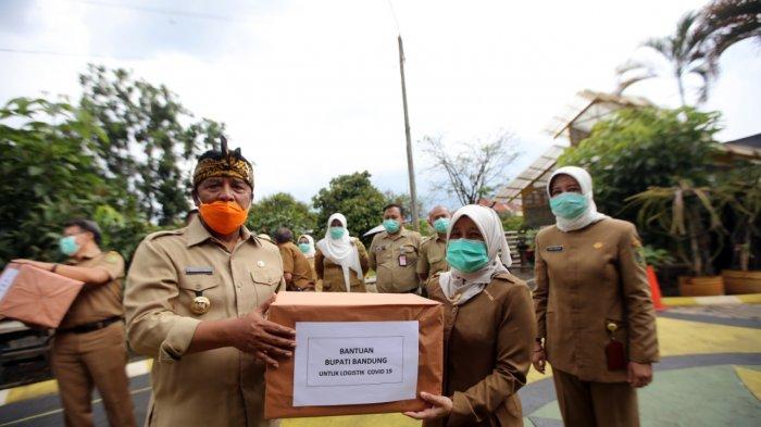 Bupati Bandung Wajibkan Warga Bermasker Saat Keluar Rumah, Kang DN : Jaga Kondisi Tubuh
