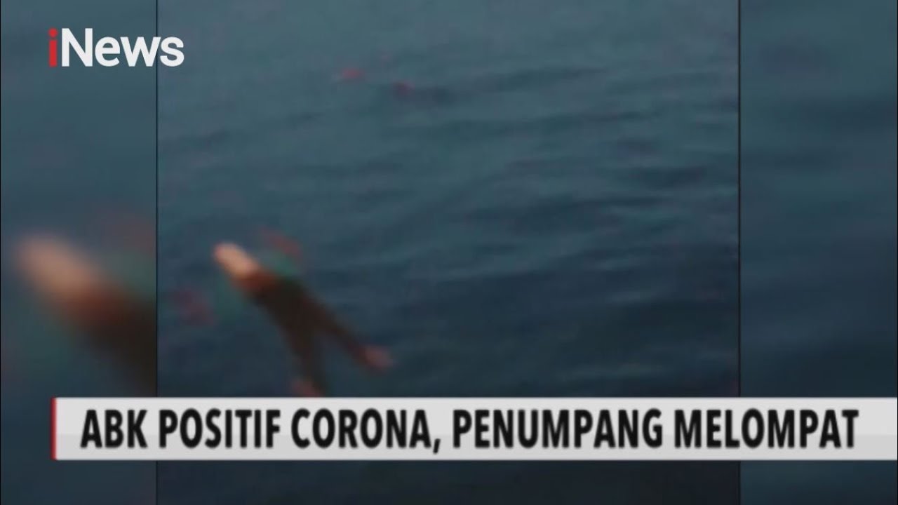 Detik - Detik Lima Penumpang Kapal Lambelu di Sikka Lompat ke Laut, Usai Mengetahui Ada 3 ABK Positif Virus Corona