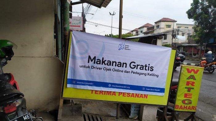Viral Warung Makan Gratis di Antapani Bandung, Driver Ojol, Opang, dan Pedagang Keliling Boleh Makan