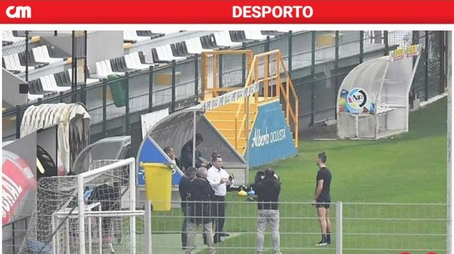 Cristiano Ronaldo Jadi Sorotan setelah Terciduk Berlatih di Stadion Madeira