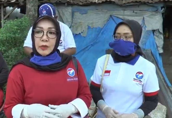 DPD Partai Perindo Kota Bandar Lampung Menggelar Baksos Untuk Warga Terdampak Virus Corona