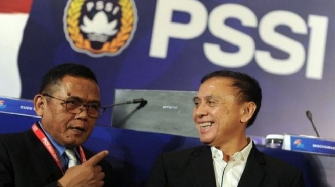 Ketua Umum PSSI dan Wakil Dikabarkan Clash, Bung Kus Prihatin