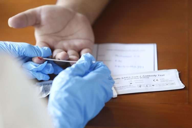 Hasil Rapid Test Lima Orang Staf BPBD di Kabupaten Pasaman Barat Reaktif Bukan Positif Virus Corona