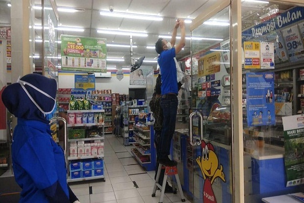 9 Pegawai Negatif Corona, Minimarket di Antapani Tengah Kembali Buka