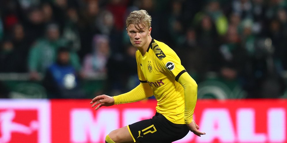 Sangat Singkat, Diwawancara Usai Membawa Borussia Dortmund Menang Telak atas Schalke 04, Haaland Cuma Mengucapkan 11 Kata