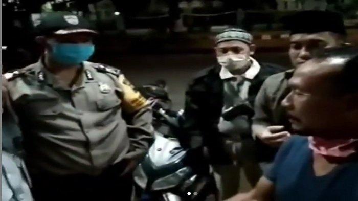 Sok Keren dan Jagoan, Pria di ATM Dorong Satpam karena Tak Terima Diminta Pakai Masker, Videonya Viral Langsung Minta Maaf
