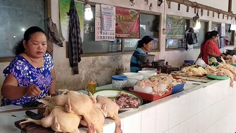 Menjelang Lebaran, Harga Daging ayam di Blitar Naik Hingga Mencapai Rp 35.000 Per Kg