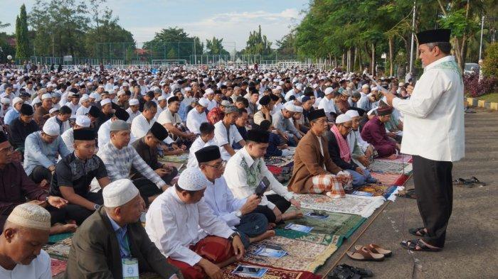 Pengurus NU Wilayah Sumsel Mengajak Warga Musli Melaksanakan Salat Idul Fitri 1441 Hijriah Dirumah, ini Alasannya