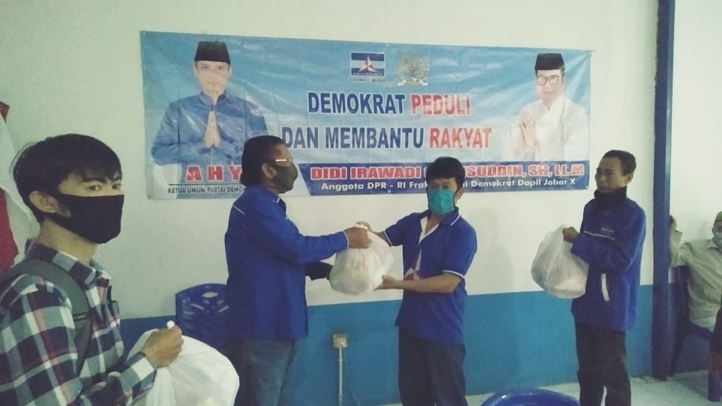 Anggota DPR-RI H Didi Irawadi Bantu 470 Paket Sembako