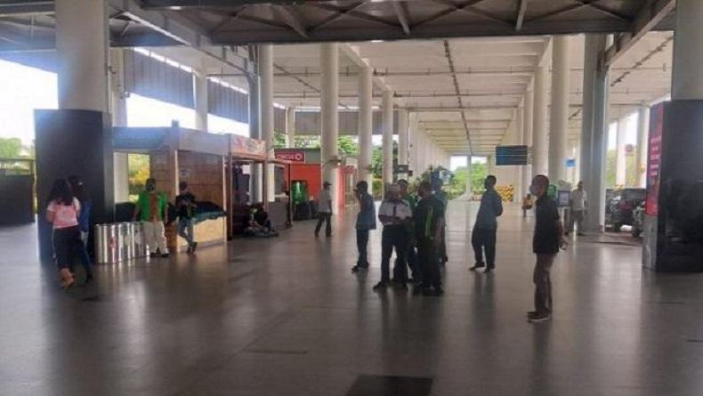 Aktivitas Penumpang di Bandara Internasional Kualanamu Kabupaten Deliserdang Terpantau Mulai Ramai