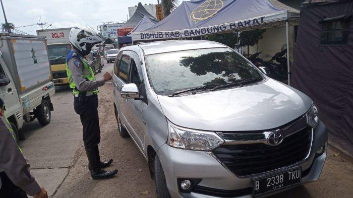 Usai Lebaran, Polres Cimahi Terus Lakukan Penyekatan Arus Balik ke Jakarta