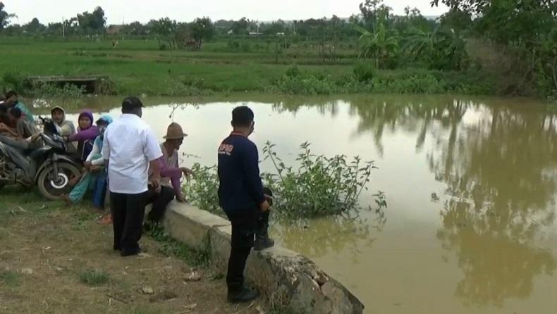 Bocah Berusia 12 Tahun di Kabupaten Tuban Ditemukan Tewas Tenggelam Di Sebuah Telaga, Korban Diduga Terpeleset