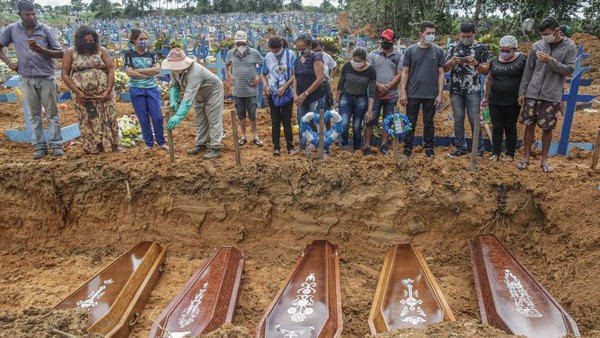 Corona Mengganas, Angka Kematian di Brasil Kini Lampaui Spanyol