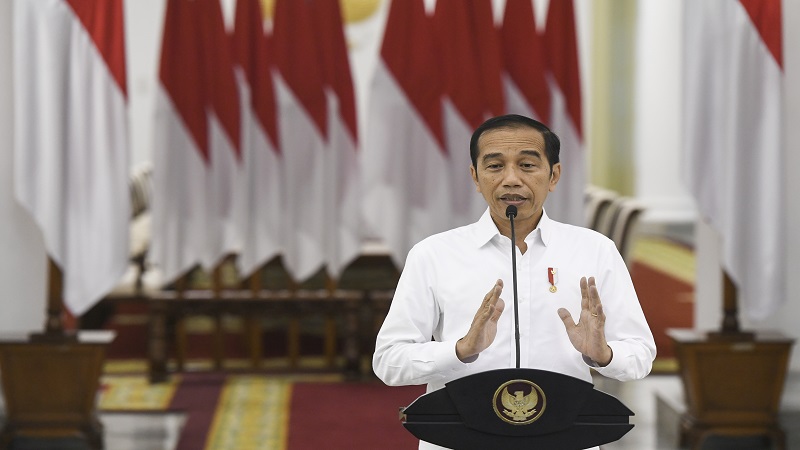 Jokowi Cek Kesiapan Masjid Istana Gelar Salat saat New Normal