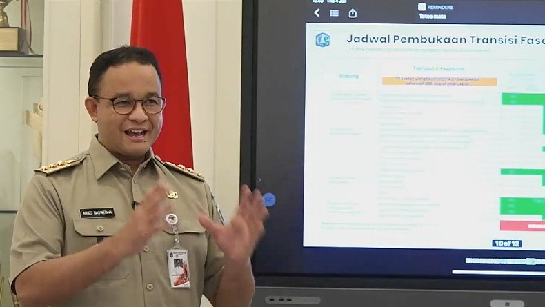 PSBB Transisi Dengan Beberapa Kelonggaran, 'Bila Ada Toko dan Kantor Melanggar Diingatkan 2 Kali, yang Ketiga Ditutup' Tutur Gubernur DKI Jakarta