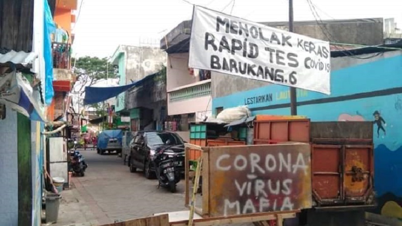 Sejumlah Warga di Kota Makassar Menolak Untuk Melakukan Rapid Tes, 'Itu Bukan Lokasi Episentrum' Dinkes Makassar