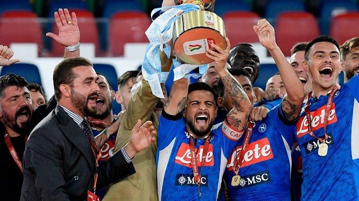 Napoli Berhasil Mengalahkan Juventus dan Menjadi Juara Coppa Italia Musim 2019/2020, Nggak Sia-sia Gattuso Ajak Pemainnya Latihan Adu Penalti