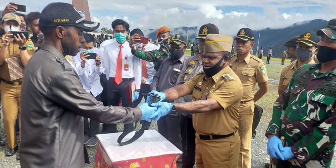 Anggota KSB di Papua Serahkan Diri, 'Ingin Kembali ke jalan yang benar dan hidup normal'