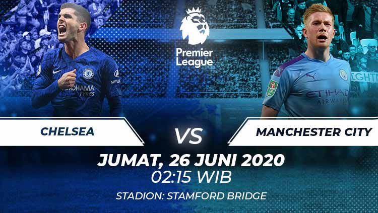 Live Streaming Pertandingan Premier League Big Match Antara Chelsea VS Manchester City, Tonton Disini Malam ini