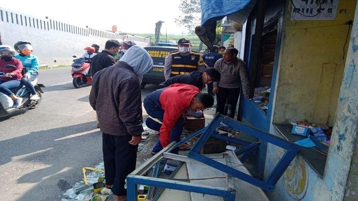 Sebuah Ledakan Merusak Warung di Lembang, Ternyata Akibat Gas Melon yang Bocor