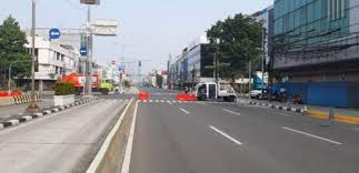 CFD di Jalan Gajah Mada Jakarta Pusat Sepi Pengunjung, Ruas Jalan Tampak Lengang