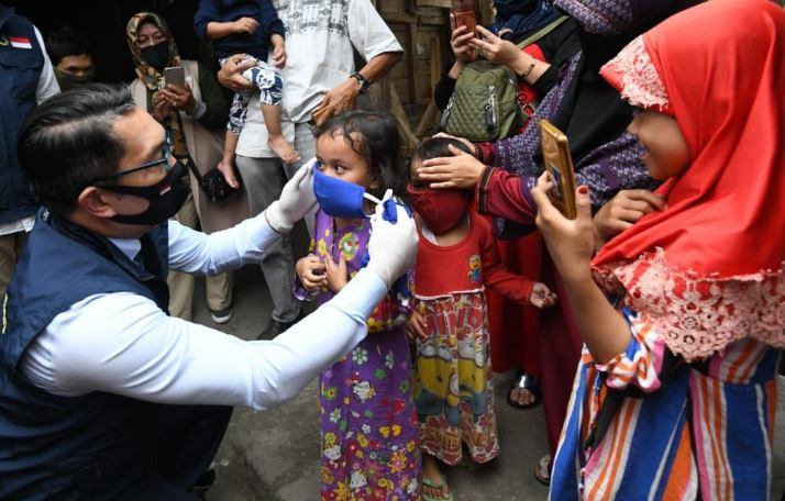 Masker Sangat Penting Di Tengah Pandemi Virus Corona, 'Banyak Anak-Anak Tidak Pakai Masker saat Kegiatan' Tutur Gubernur Jawa Barat