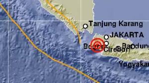 Gempa Bumi Berkekuatan 5,4 Mengguncang Barat Daya Rangkasbitung Lebak Banten, Dirasakan Warga Jakarta, ini Penjelasan BMKG