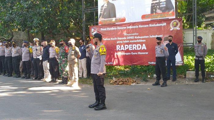 Kapolres Sukabumi Perintahkan Personel yang Amankan Aksi Tolak RUU HIP di DRPD Tak Gunakan Senpi