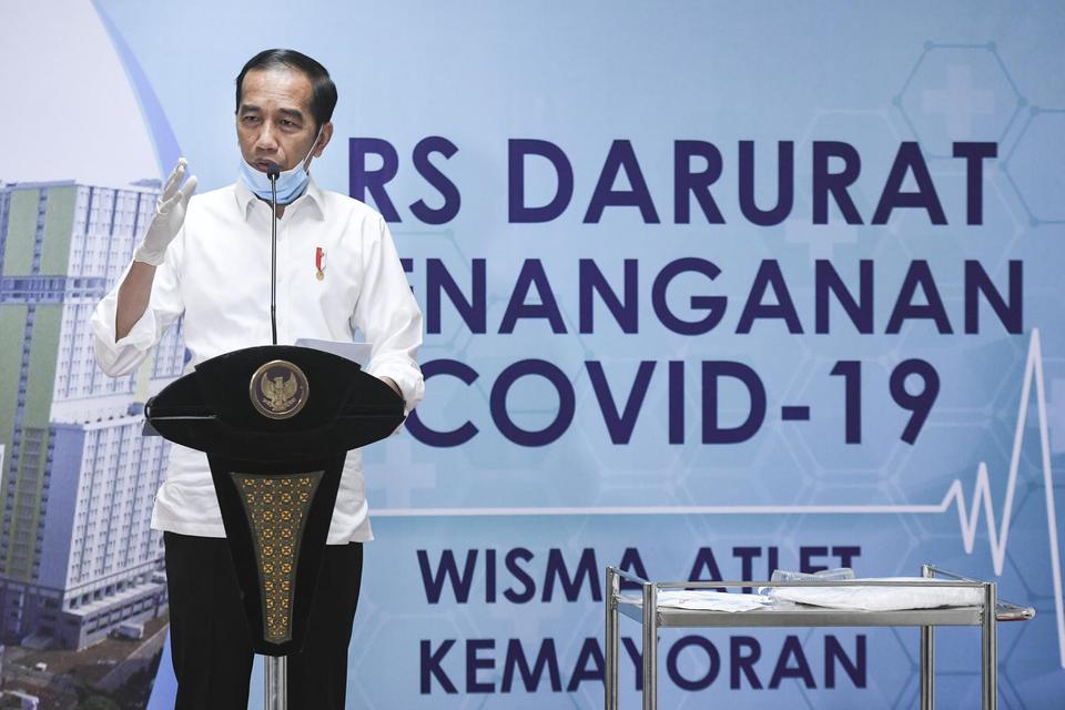 Presiden Jokowi Melakukan Serangkaian Kunker Ke Provinsi Kalteng Untuk Meninjau Food Estate dan Posko Penanganan Covid-19