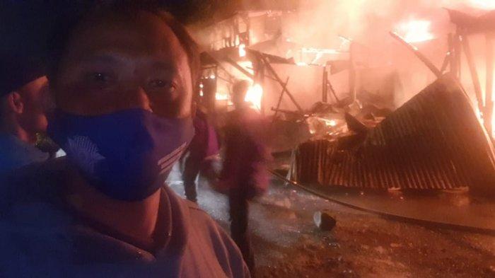 Sebanyak 21 Kios di Objek Wisata Taman Cibodas Terbakar, Tak Ada Korban Jiwa dalam Peristiwa Tersebut 