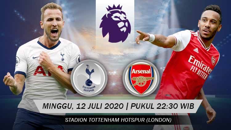 Live Streaming Pertandingan Premier League Antara Tottenham Hotspurs VS Arsenal, Malam ini Dimulai Pukul 22.30 WIB 