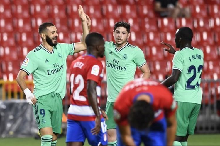 Berhasil Mengalahkan Granada, Real Madrid Selangkah Lagi Juara La Liga 2019/2020