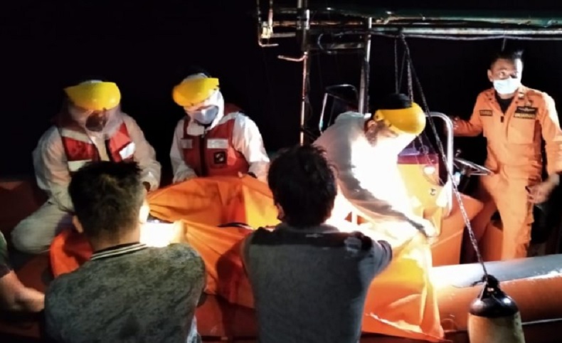 Tim SAR Gabungan Menemukan Seorang yang Dilaporkan Hilang Akibat Tabarakan Kapal Cepat di Perairan Sungai Kubu, Ditemukan Meninggal