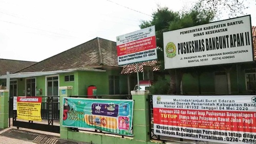 Satu Pusat Kesehatan Masyarakat di Kabupaten Bantul DIY Tutup Sementara, Tenaga Kesehatan Terkonfirmasi Positif Virus Corona