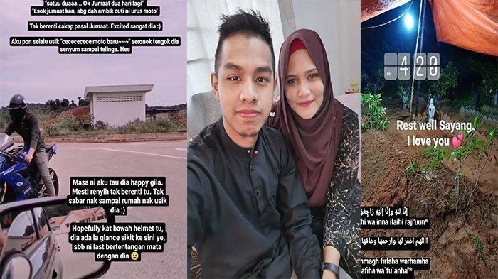 Istri Rekam Detik-detik Suami Tewas di Jalan Raya saat Coba Motor Baru, Sebut Hidup Sudah Lengkap