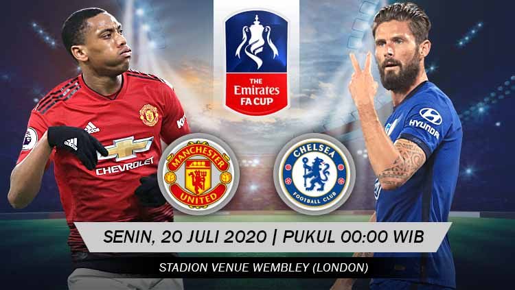 Live Streaming Semifinal Piala FA Antara Manchester United VS Chelsea