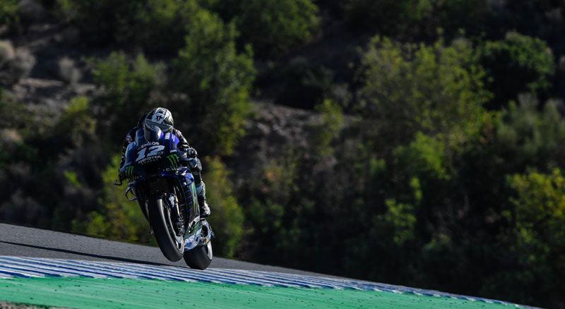 SEDANG BERLANGSUNG !! Live Streaming MotoGP Seri GP Spanyol di Sirkuit Jerez, Maverick Vinales  Langsung Memimpin Dibuntuti Oleh Marc Marquez