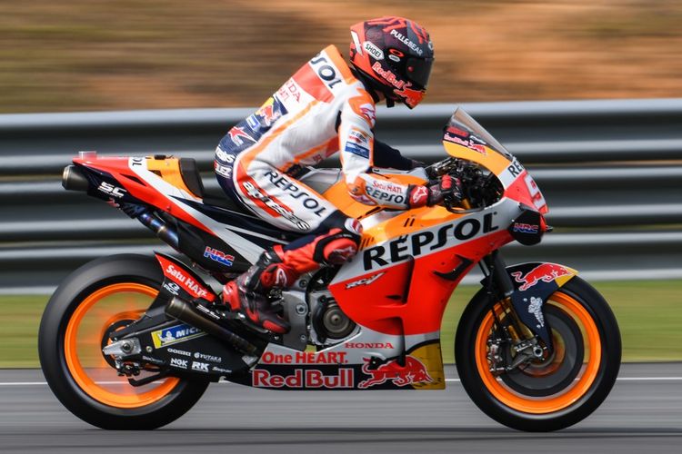 Live Streaming MotoGP Seri GP Spanyol di Sirkuit Jerez, Marc Marquez Hampir Saja Terjatuh