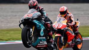 Live Streaming MotoGP Seri GP Spanyol di Sirkuit Jerez, Fabio Quartaro Memimpin dan Marc Marquez Berjuang di Posisi Ke 10