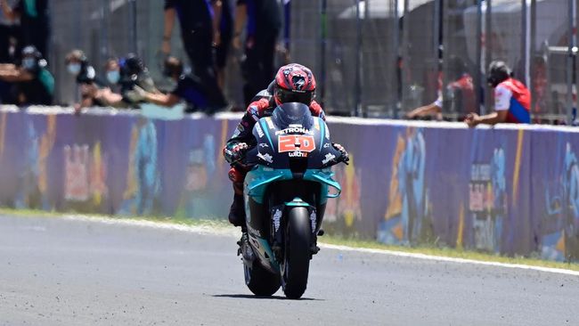 Pembalap Berusia 21 Tahun (Fabio Quartararo) Menjuarai MotoGP Spanyol di Sirkuit Jerez, 'Ini Terasa Luar Biasa, Saya Belum Percaya'