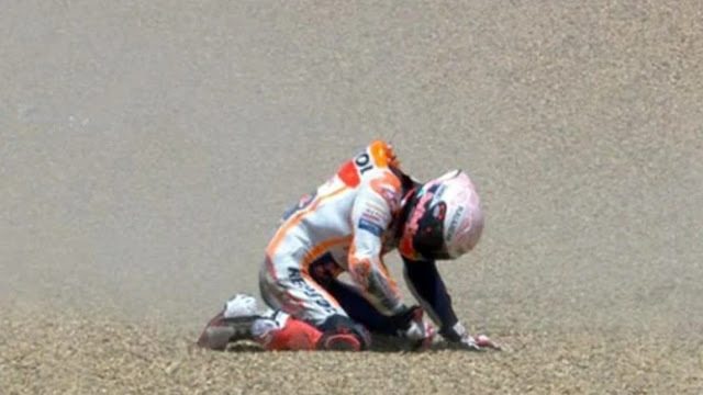 Kecelakaan Fatal di MotoGP Spanyol, Saraf Marquez Lumpuh