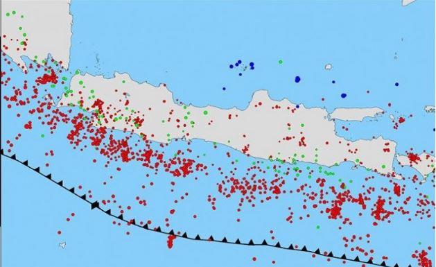 Wilayah Provinsi Jabar Tercatat Sebagai Daerah yang Paling Aktif Kejadian Gempa Bumi di Pulau Jawa