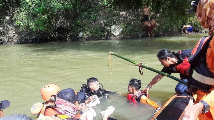 Basarnas Berhasil Menemukan Remaja Berusia 17 Tahun dari Desa Cikidang yang Tenggelam di Sungai Citarik, Ditemukan di Dasar Sungai   