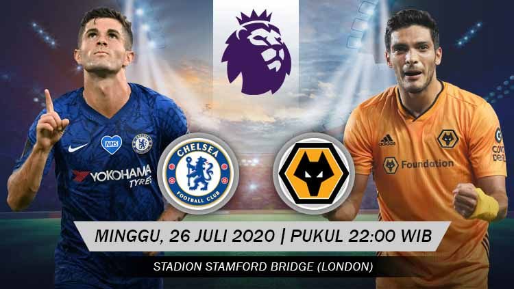 Live Streaming Pertandingan Premier League Antara Chelsea VS Wolverhampton
