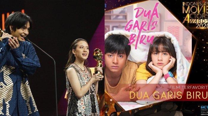 Daftar Aktor & Aktris Pemenang Indonesian Movie Actors Awards 2020, Film Dua Garis Biru Borong Piala