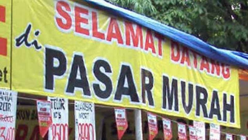 Jelang Idul Adha 1441 H, Dinas Ketahanan Pangan Kabupaten Kepsul Maluku Utara Menggelar Pasar Murah 