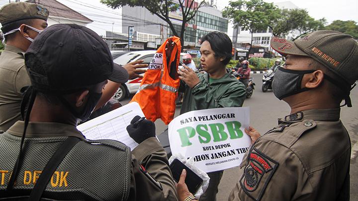 Daftar Sanksi dan Besaran Denda Pelanggaran PSBB di Jabar